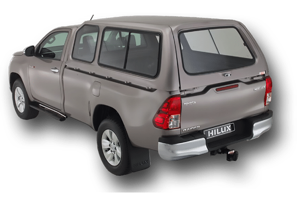 Colour Match Fiberglass Single Cab Canopy (Not Courier Canopy)
