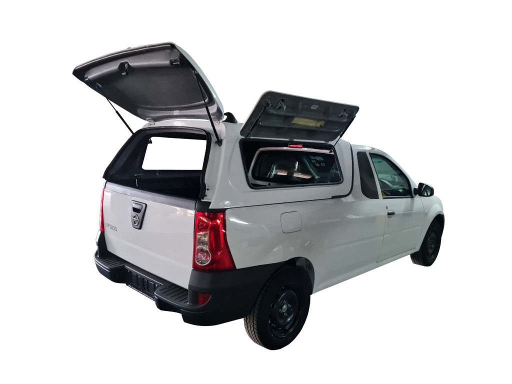 Nissan NP200 Canopy Beekman Lowline Halfdoor + Tip-up’s Nissan NP200 Canopy Beekman Lowline Halfdoor + Tip-up’s