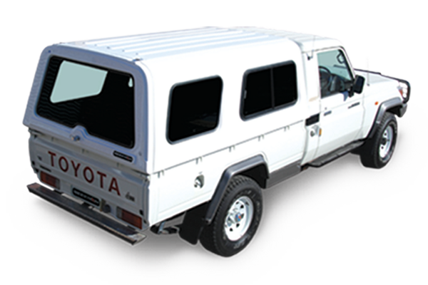 Toyota Land Cruiser Single Cab Canopy Beekman Standard half door (2013-Latest)